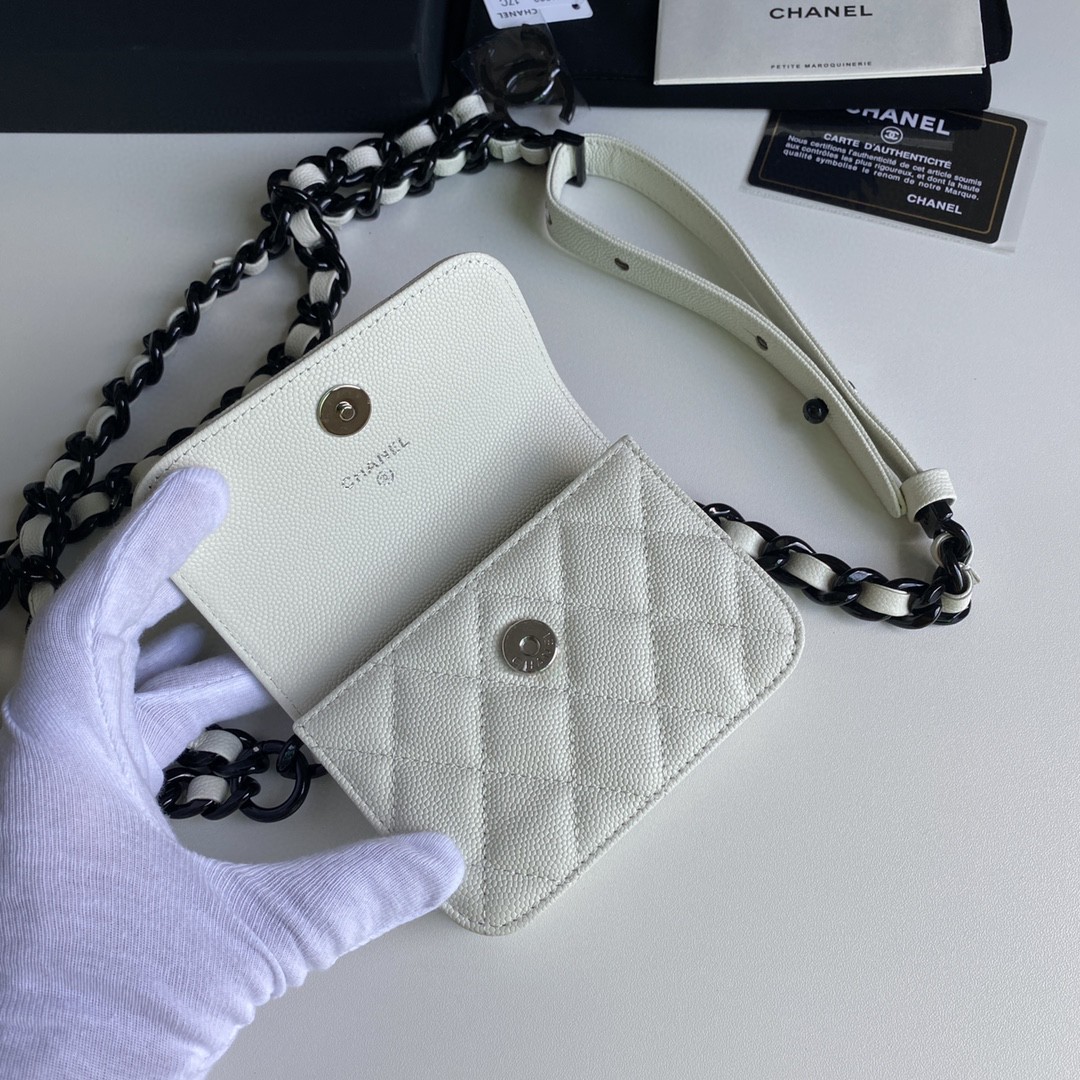 シャネル 超美品 ポシェット ウェストバッグ