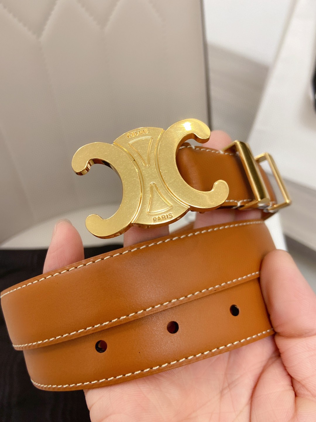 超美品 セリーヌ 値下受付 ベルト サンチュール 女性