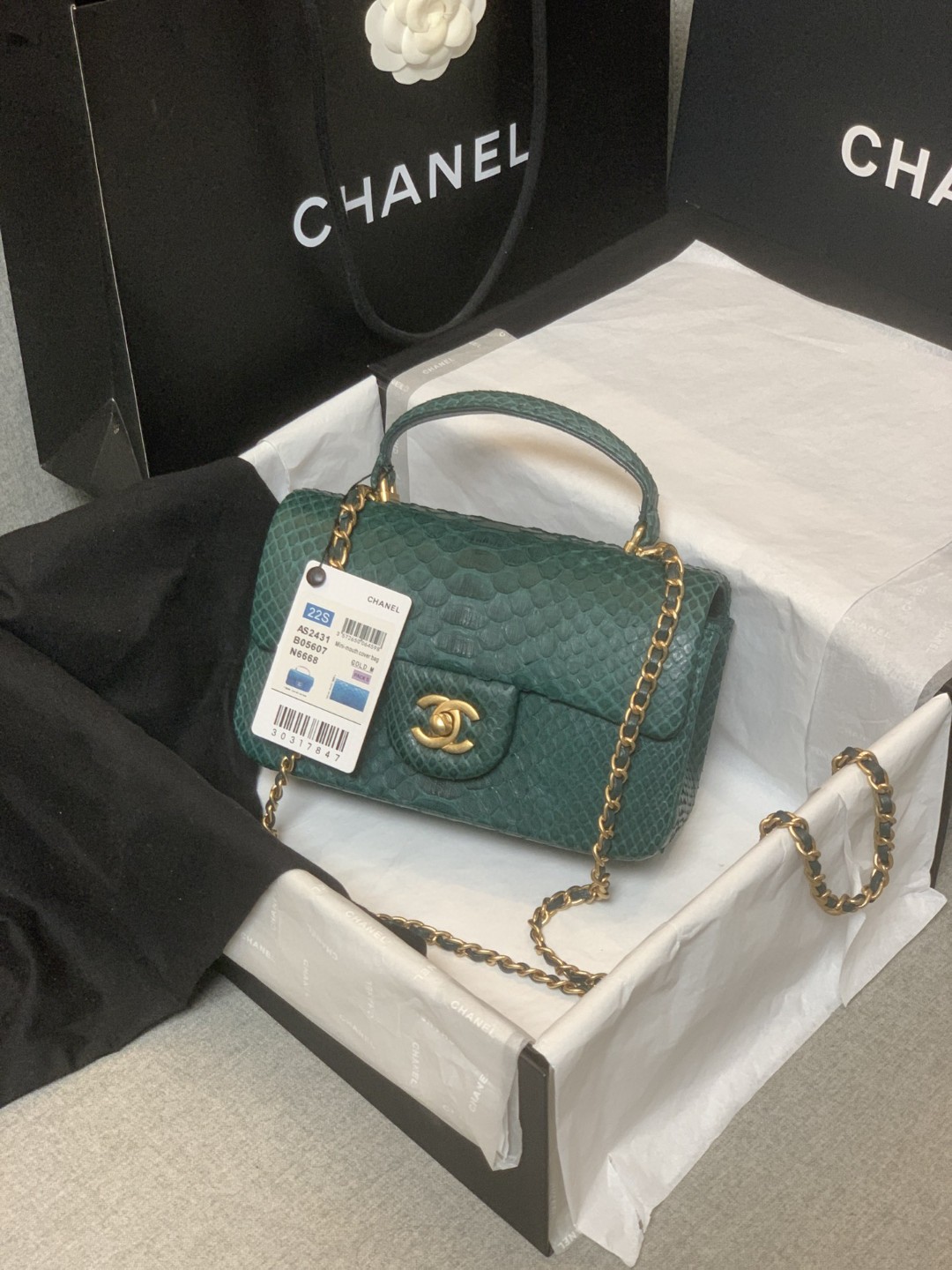 シャネル 22SS 新作通販 2WAY ショルダーバッグ 2205007J