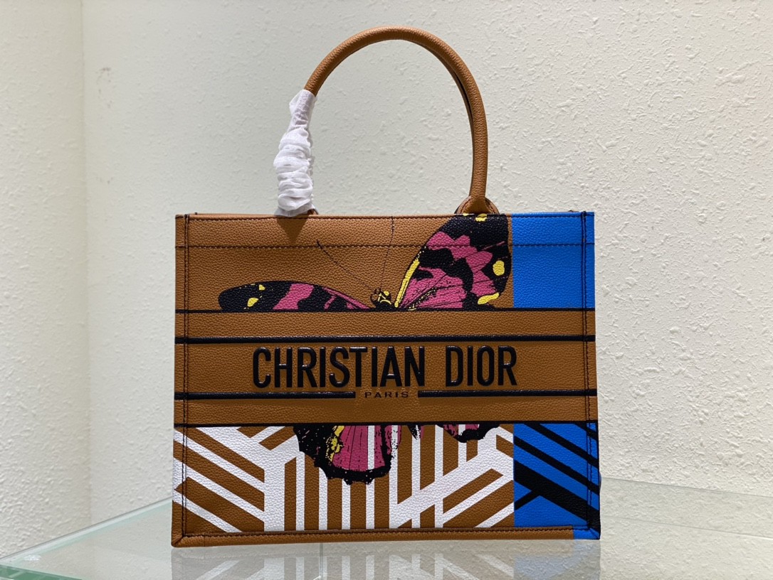 超美品 クリスチャンディオール 36 Book Tote ハンドバッグ