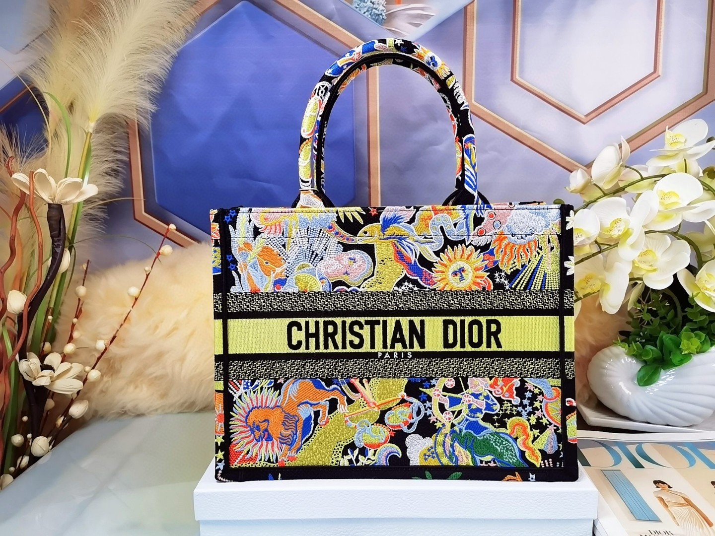 超美品 クリスチャンディオール Zodiac fantastico 41.5 ハンドバッグ 2206JHJ