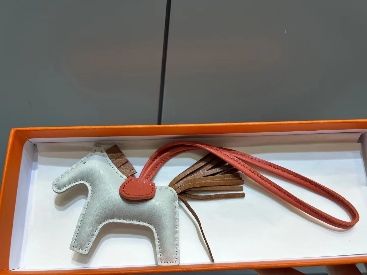超美品 エルメス 馬 小物 ストラップ