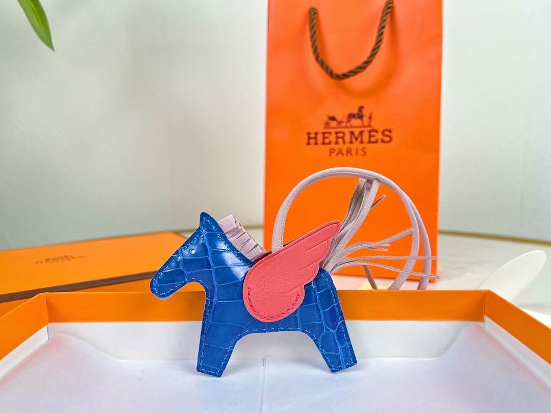 超美品 エルメス 馬 小物 ストラップ