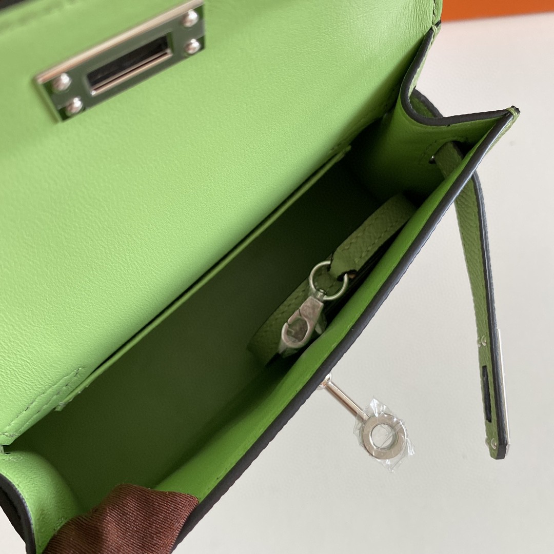 エルメス ショルダーバッグ Mini Kelly2 19cm epsom 2206HYJ