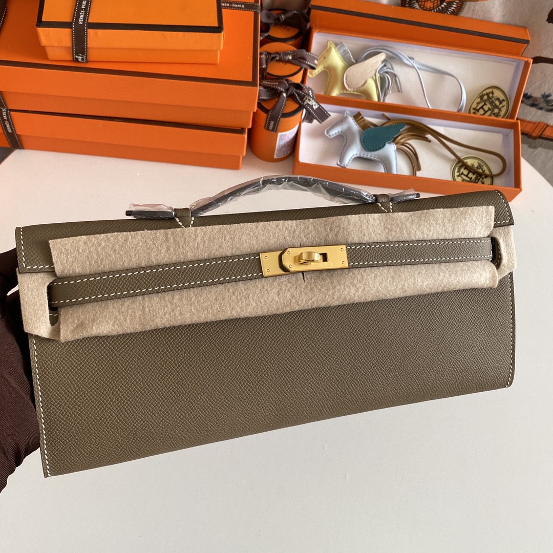 エルメス ショルダーバッグ Kelly 31cm epsom Q5 2206
