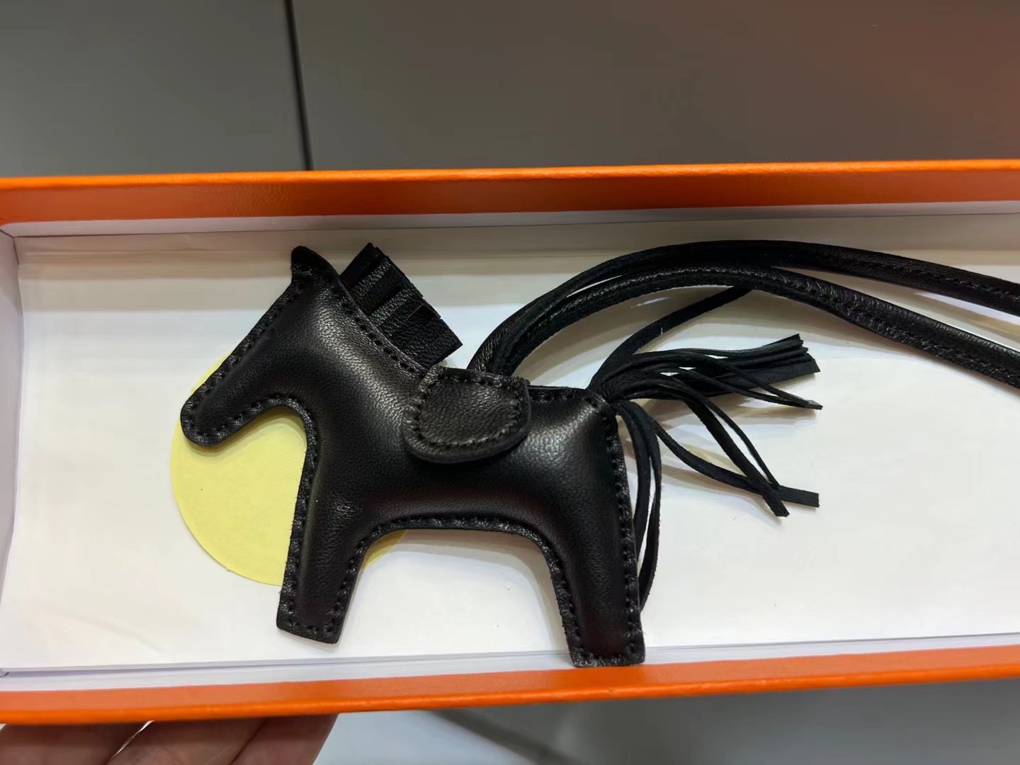 超美品 エルメス 馬 小物 ストラップ
