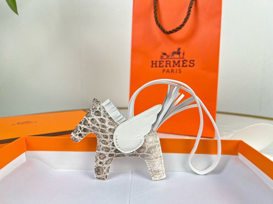 超美品 エルメス 馬 小物 ストラップ