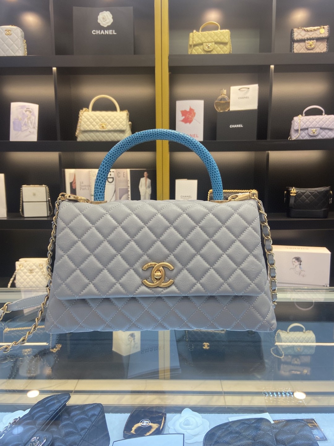 シャネル 超美品 2WAY ショルダーバッグ 2206AADAJ