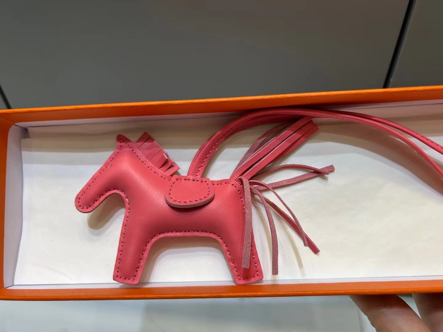超美品 エルメス 馬 小物 ストラップ