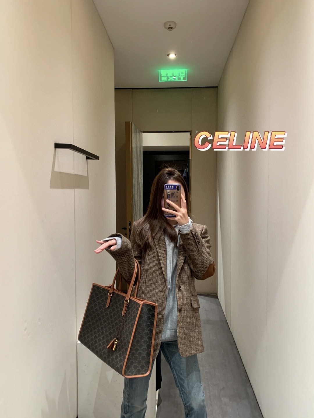 セリーヌ CELINE 超美品 Tote クラッチバッグ