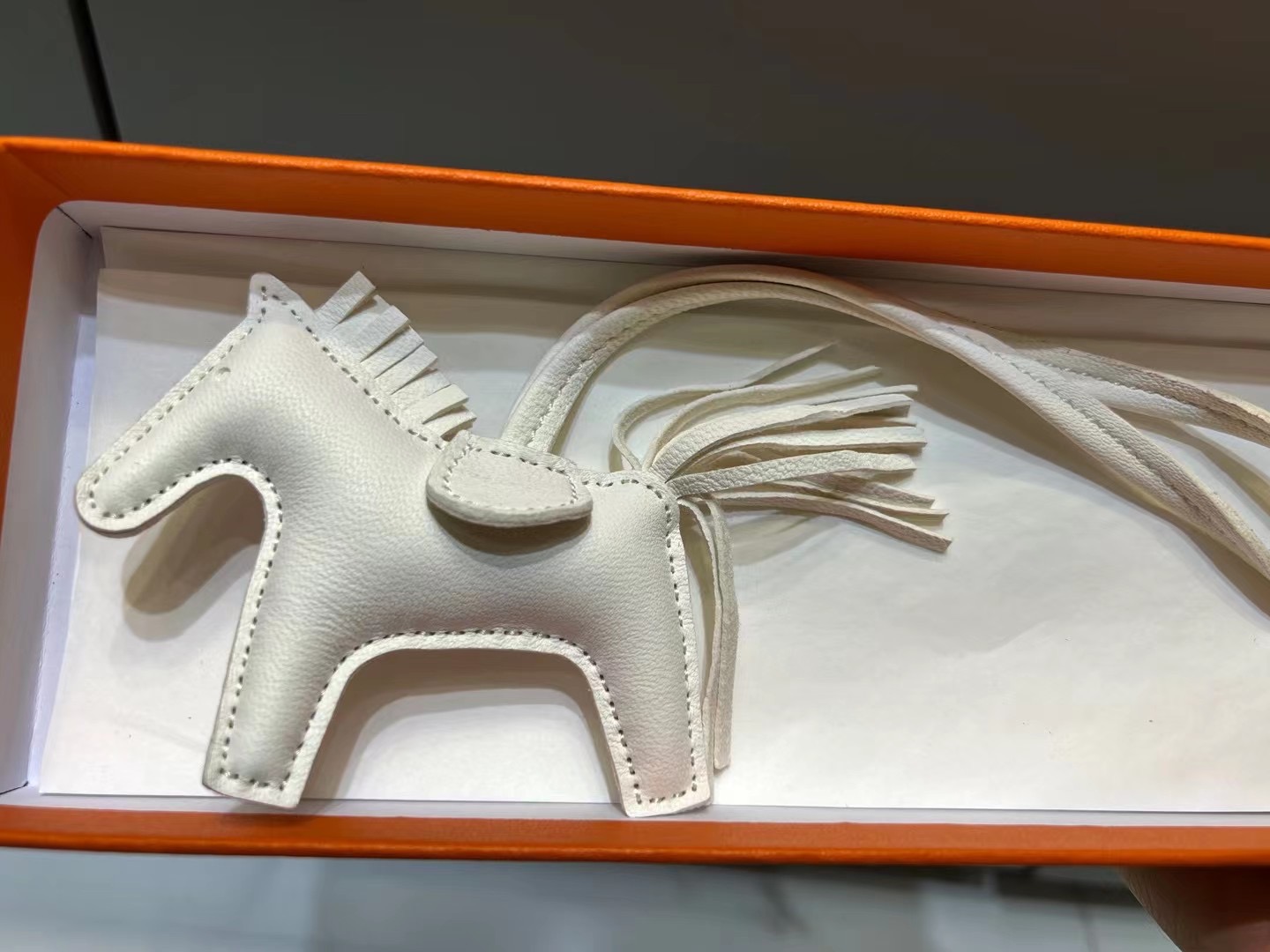 超美品 エルメス 馬 小物 ストラップ