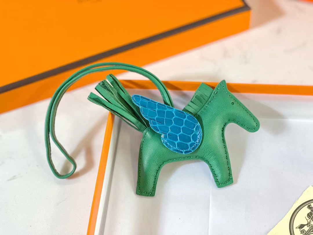 超美品 エルメス 馬 小物 ストラップ