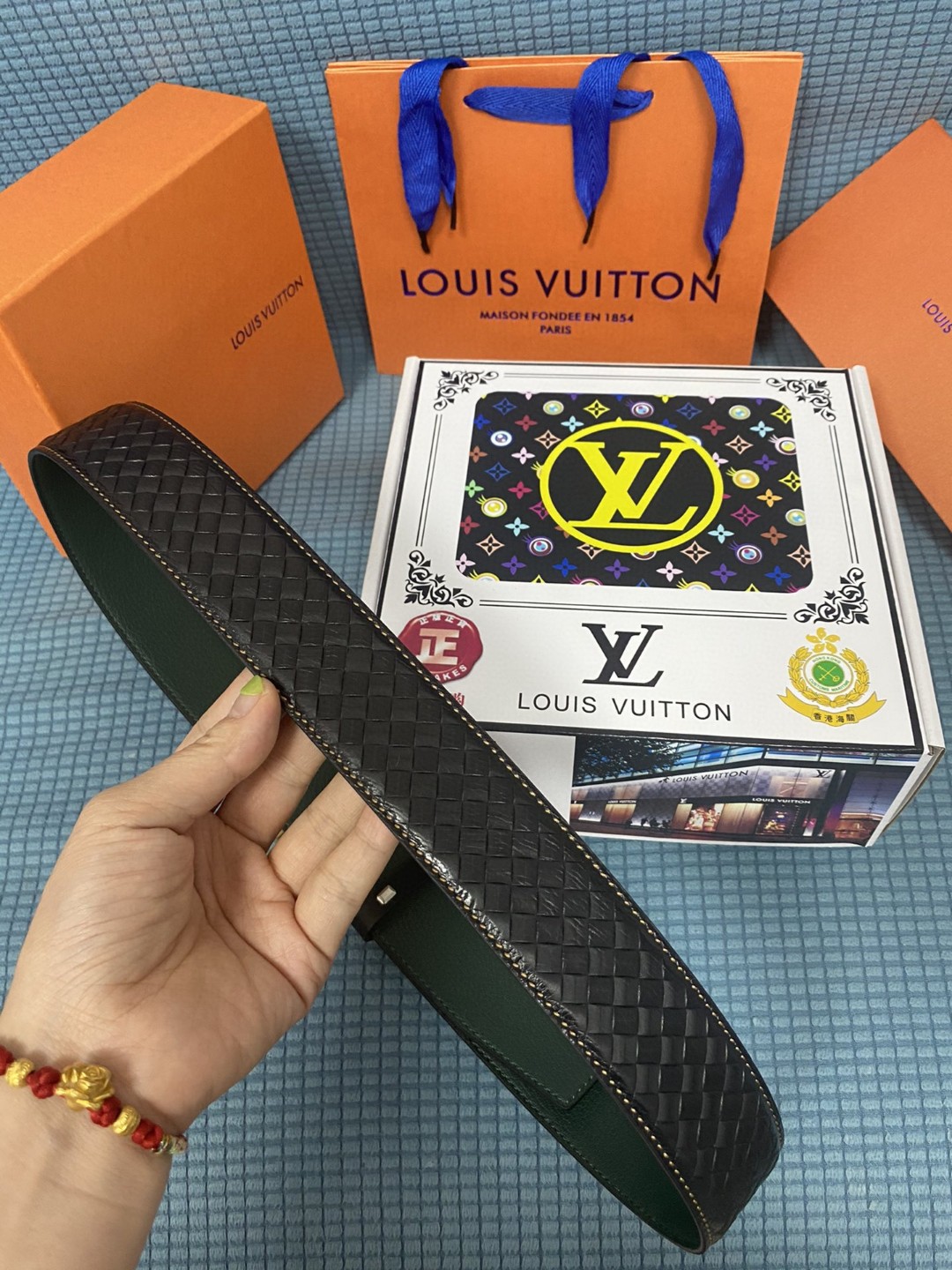 超美品 ルイヴィトン 値下受付 ベルト サンチュール