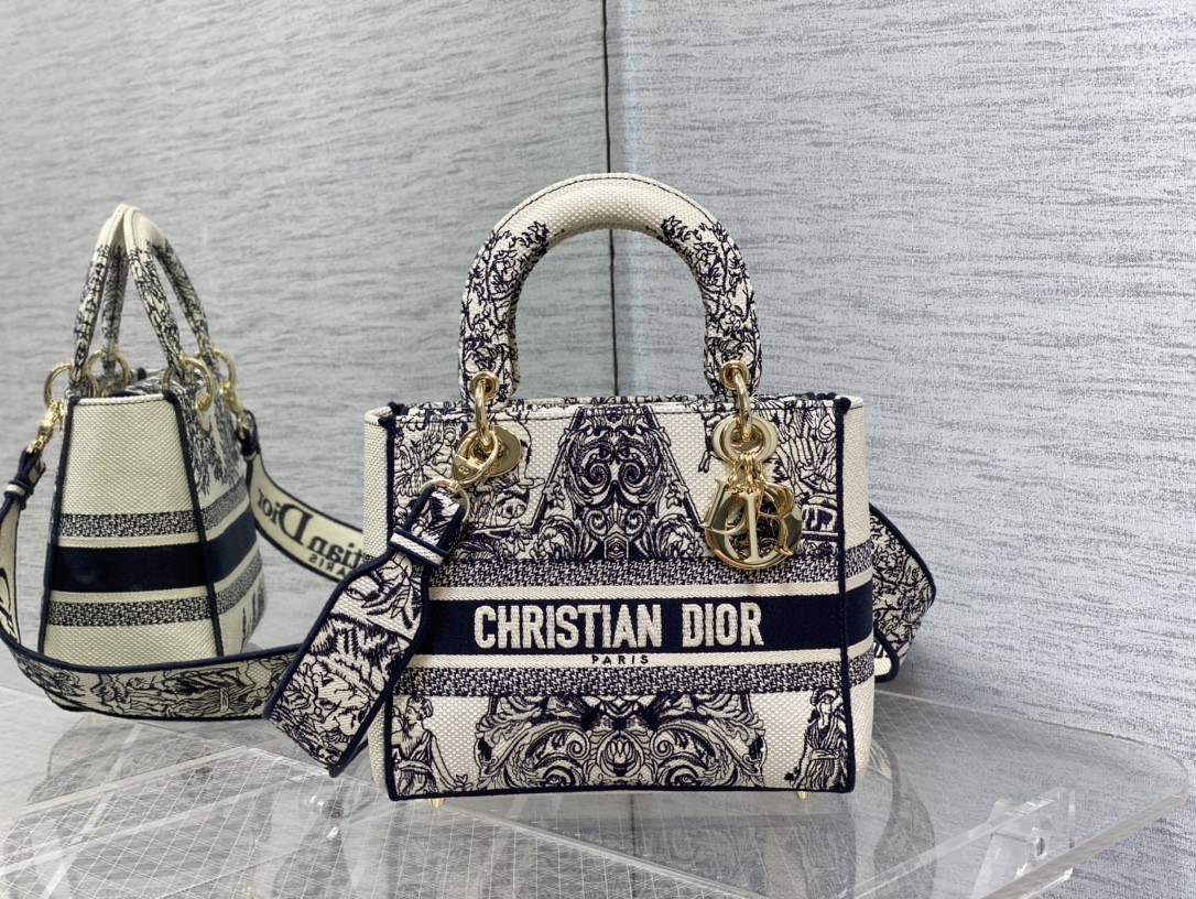 超美品 クリスチャンディオール Lady 2WAY ハンドバッグ