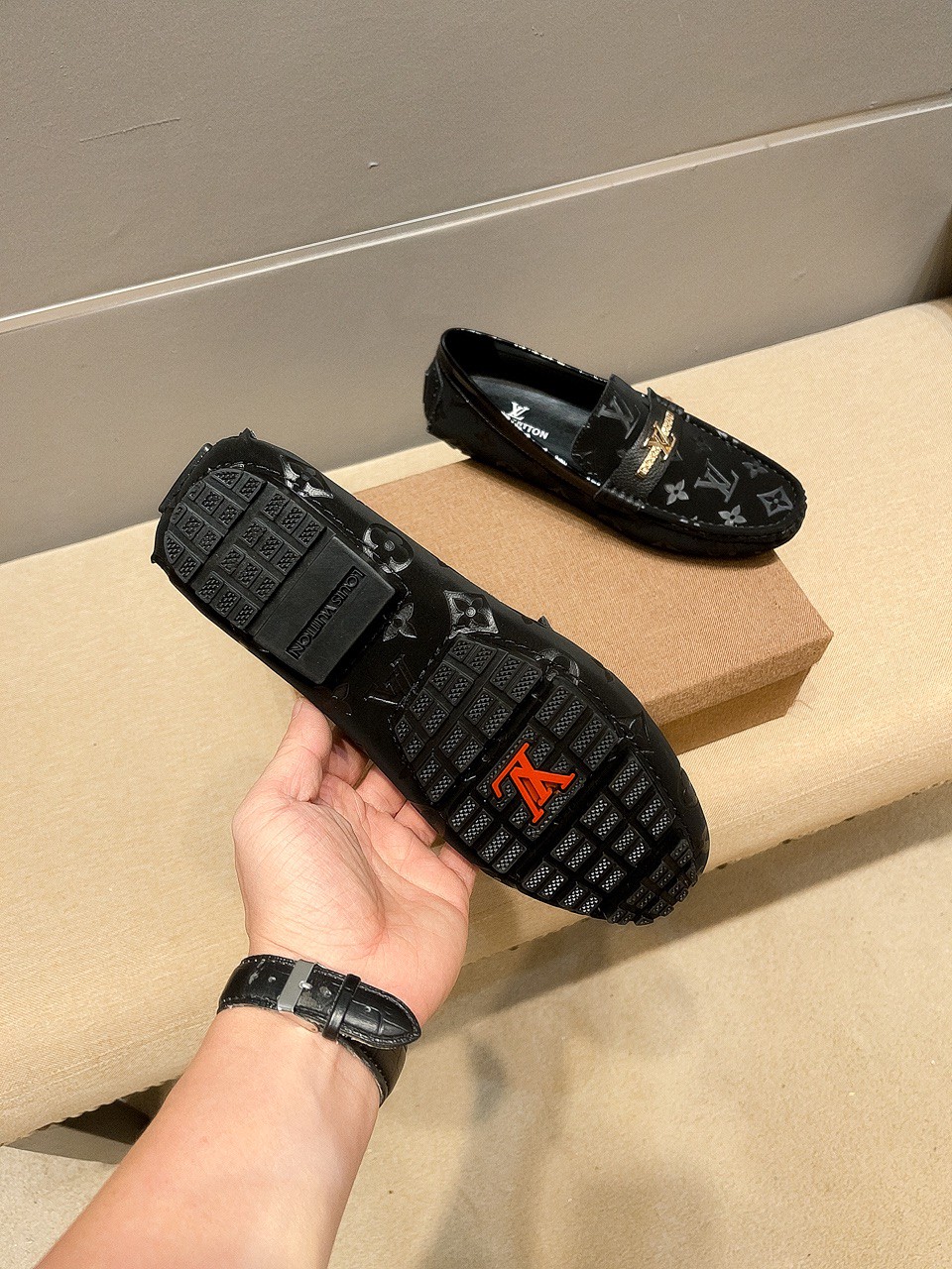 LV ルイヴィトン 新作通販 ドライビングシューズ メンズ