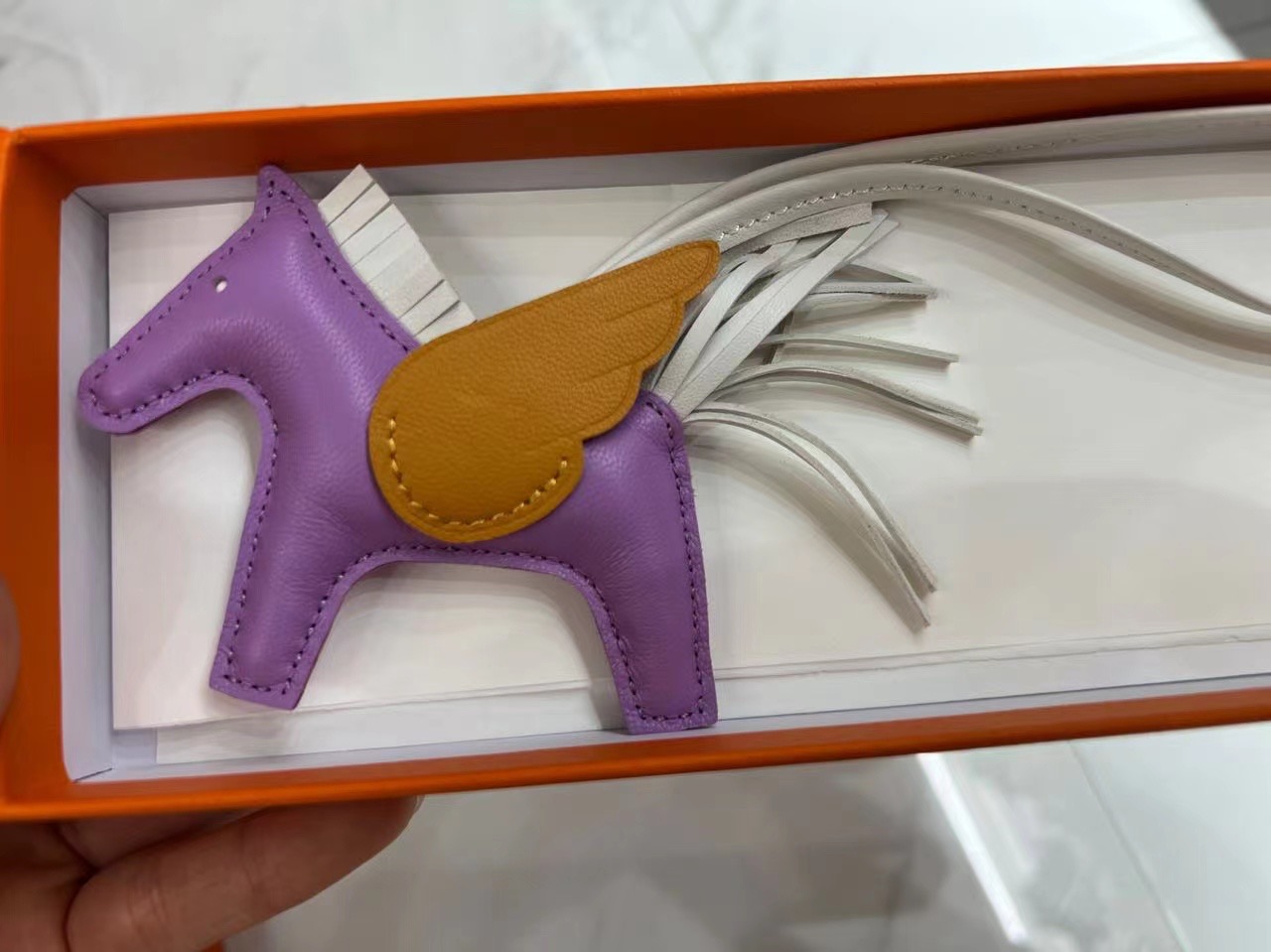 超美品 エルメス 馬 小物 ストラップ