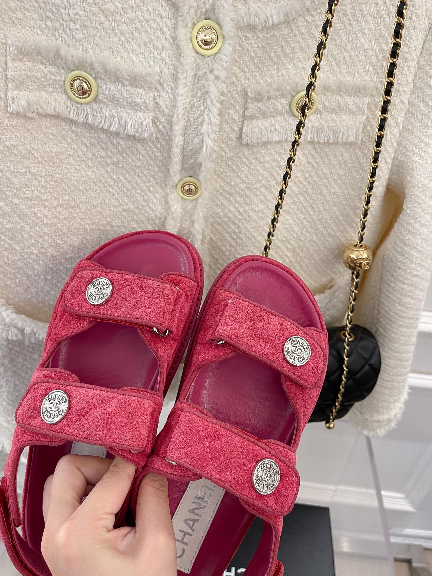 シャネル 夏新作 レディース サンダル ビーチサンダル
