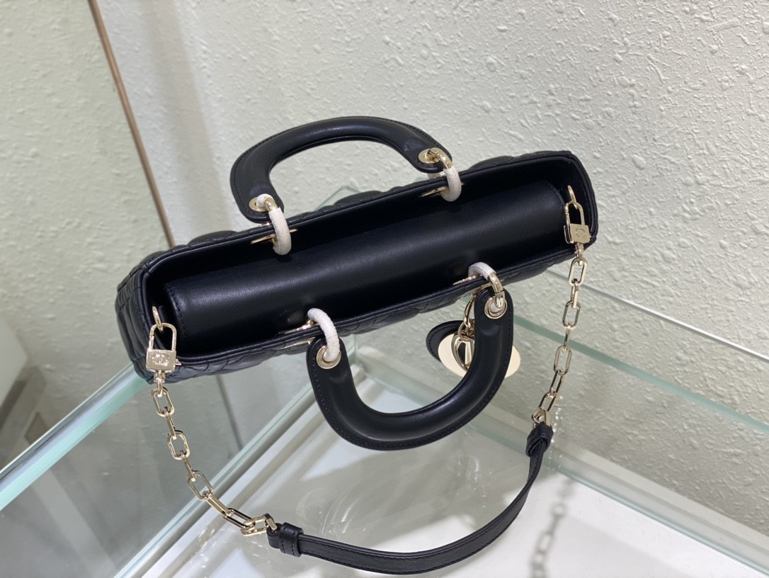 DIOR クリスチャンディオール Lady D-Joy 2WAYハンドバッグ