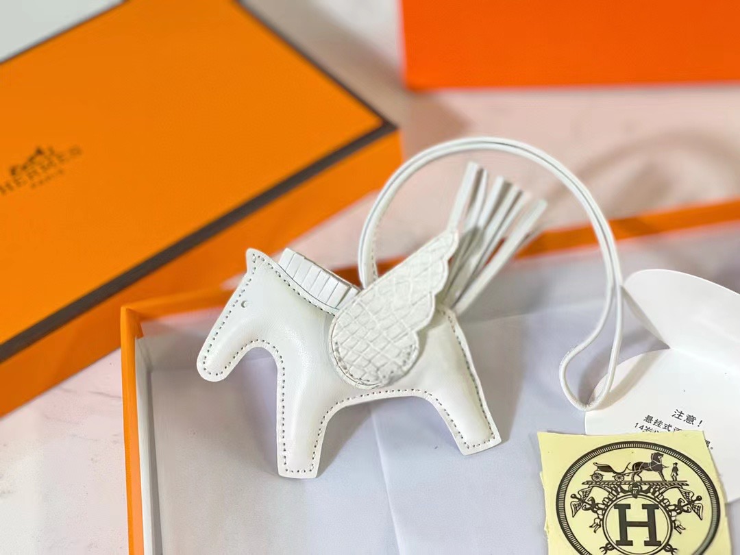 超美品 エルメス 馬 小物 ストラップ
