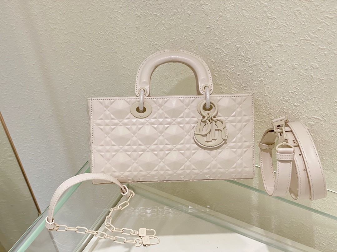 DIOR クリスチャンディオール Lady D-Joy 2WAYハンドバッグ