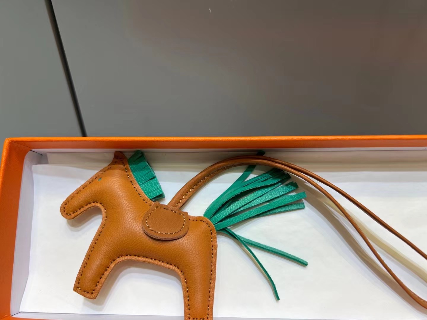超美品 エルメス 馬 小物 ストラップ