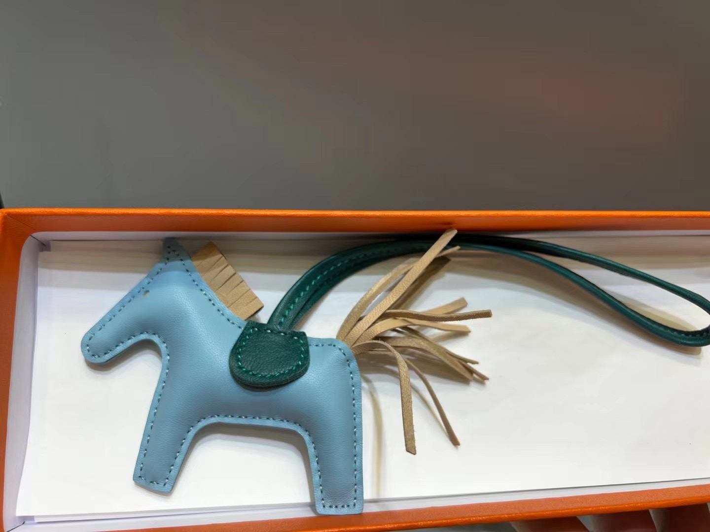 超美品 エルメス 馬 小物 ストラップ