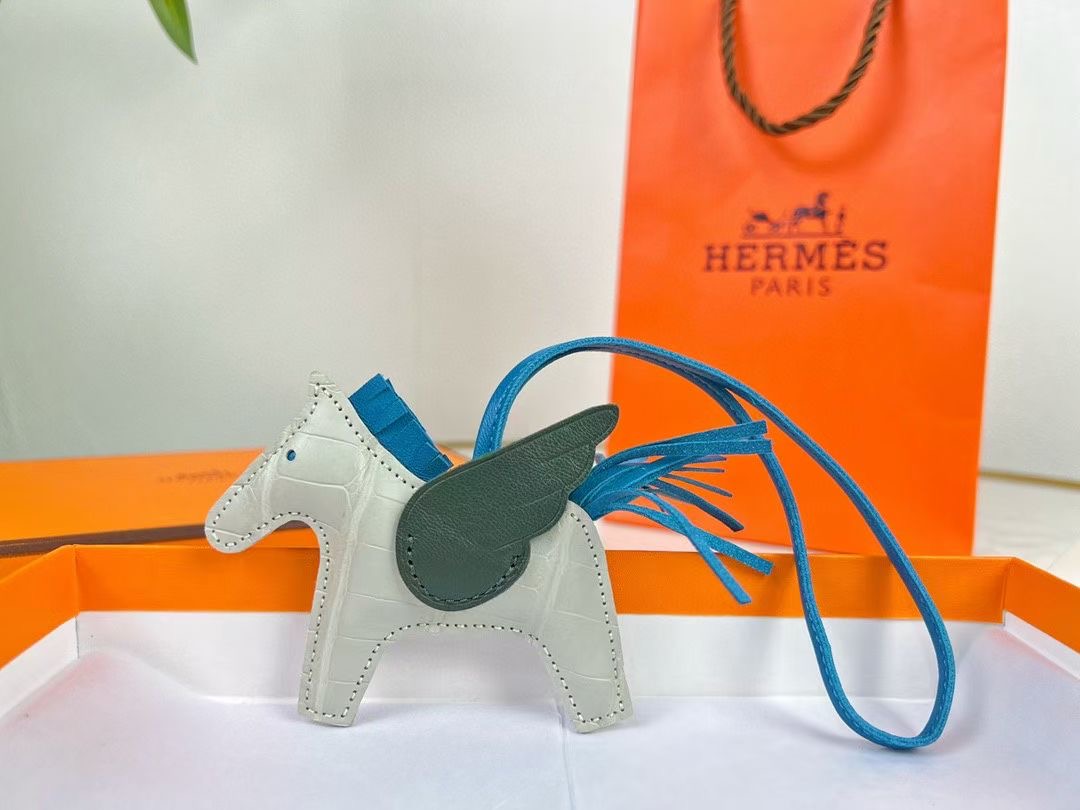 超美品 エルメス 馬 小物 ストラップ