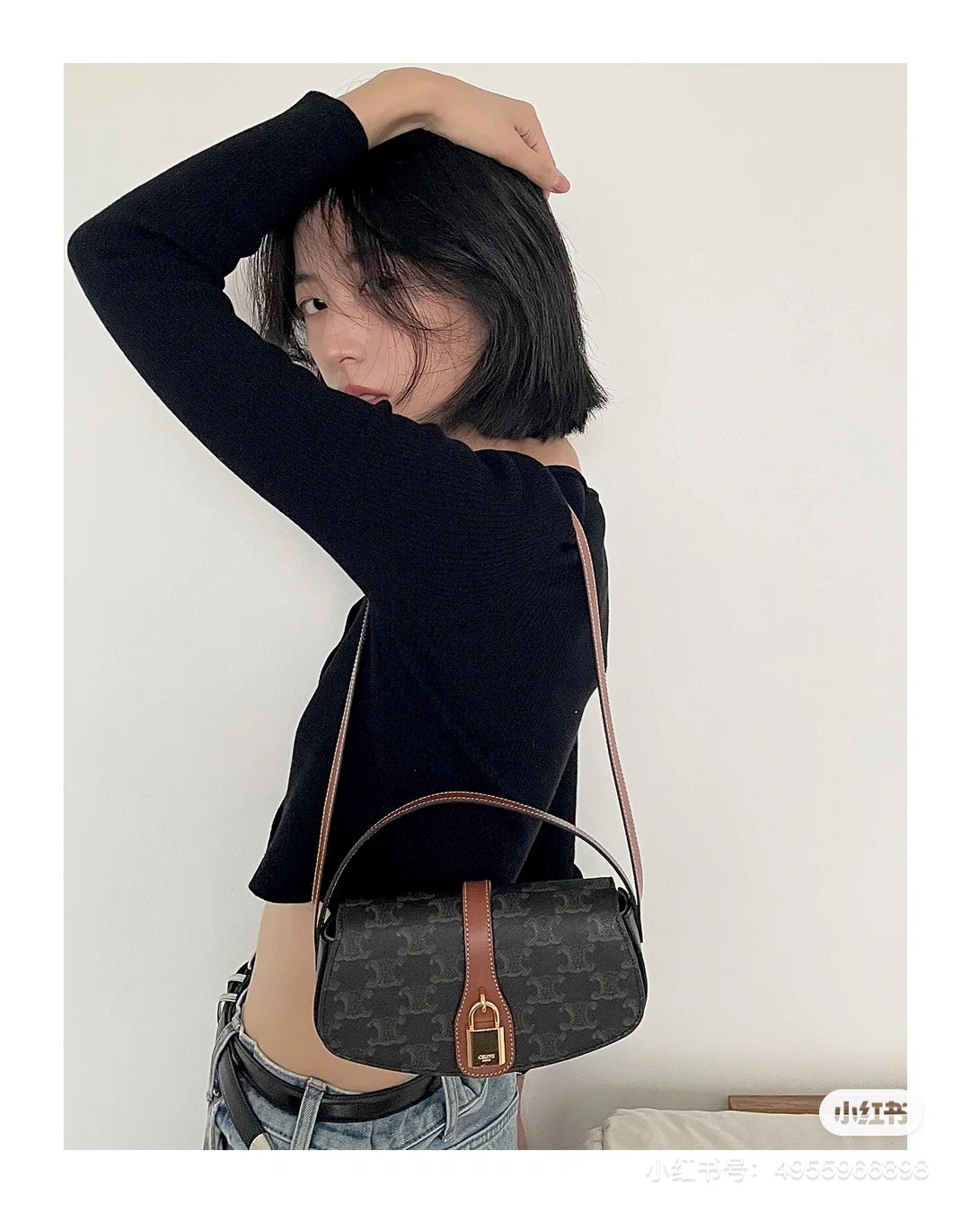 セリーヌ CELINE 超美品 ポシェット ショルダーバッグ 2205C