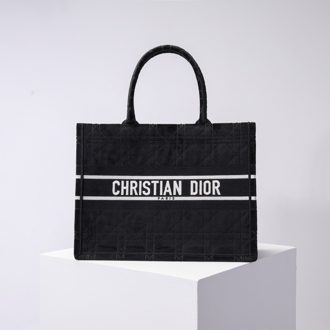 クリスチャンディオール 36.5 BOOK Tote トートバッグ 2204ADAJ