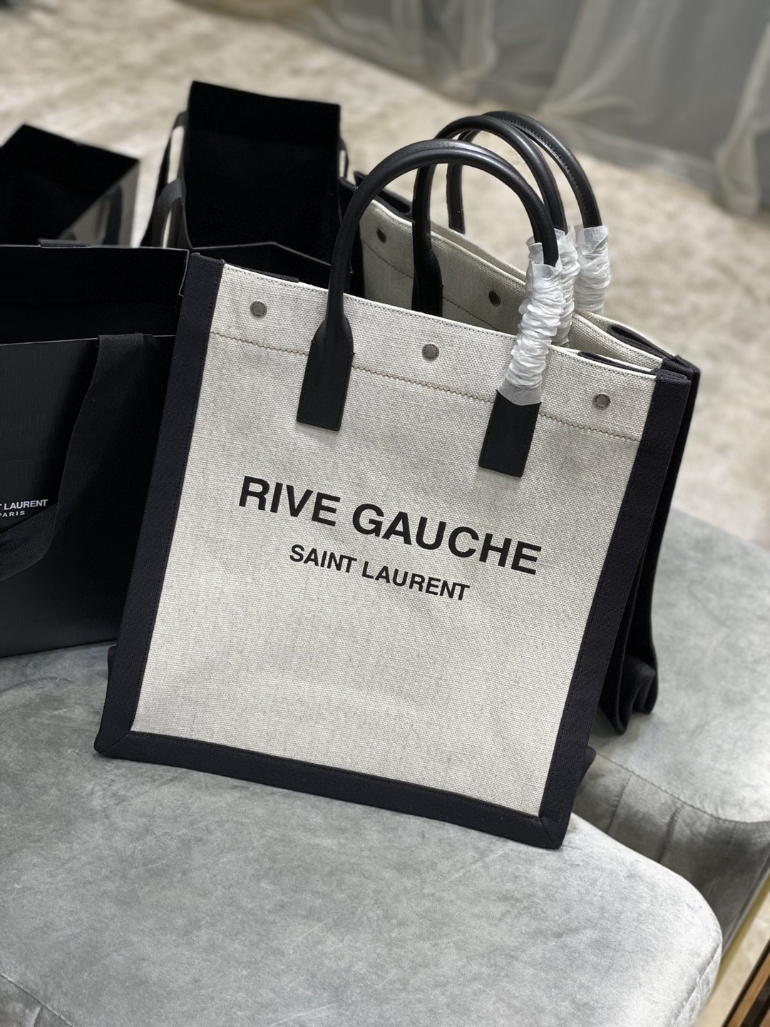 イヴ サンローラン 高品質 ショッピングバッグ