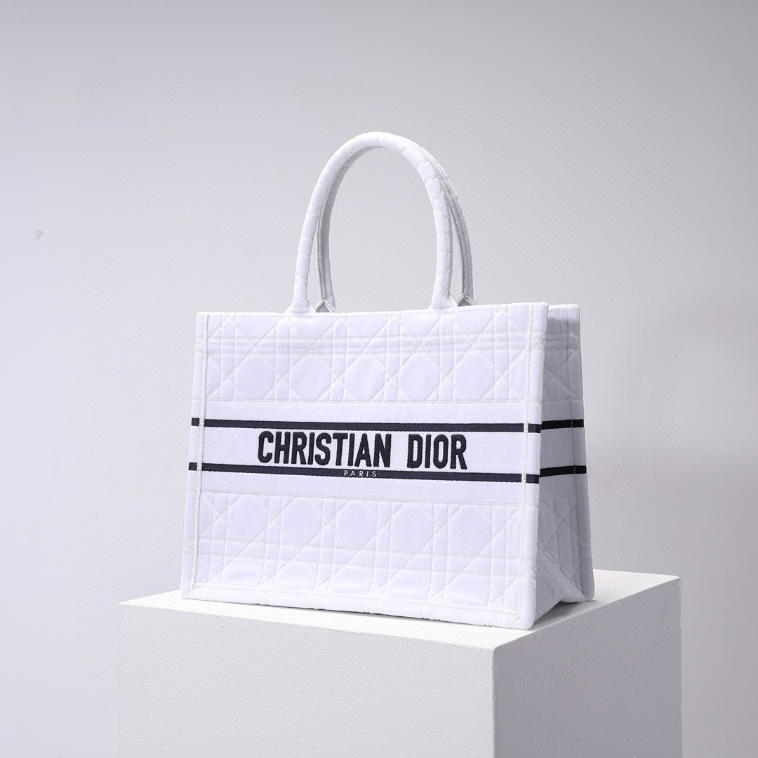 クリスチャンディオール 36.5 BOOK Tote トートバッグ 2204ADAJ