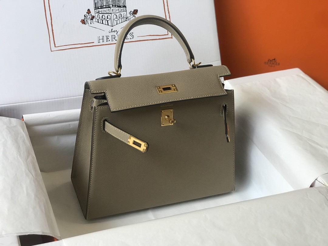 エルメス HERMES 超高品质 ケリー 25/28 ヴォーエプソン 2205