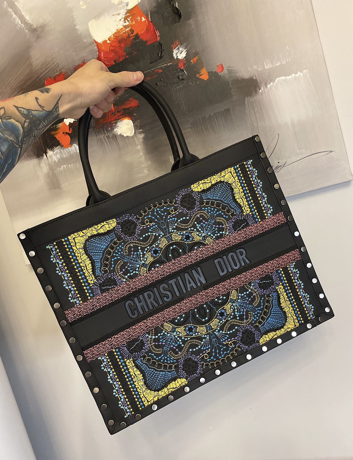 クリスチャンディオール 41.5 Book Tote トートバッグ 2204