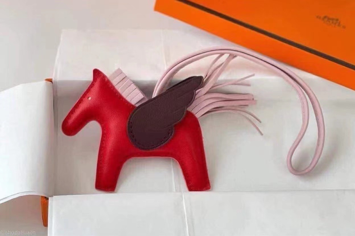 超美品 エルメス 馬 小物 ストラップ