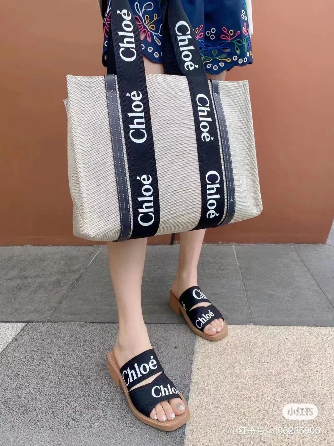Chloeクロエ 22SS新作通販 26.5 woody Tote ハンドバッグ