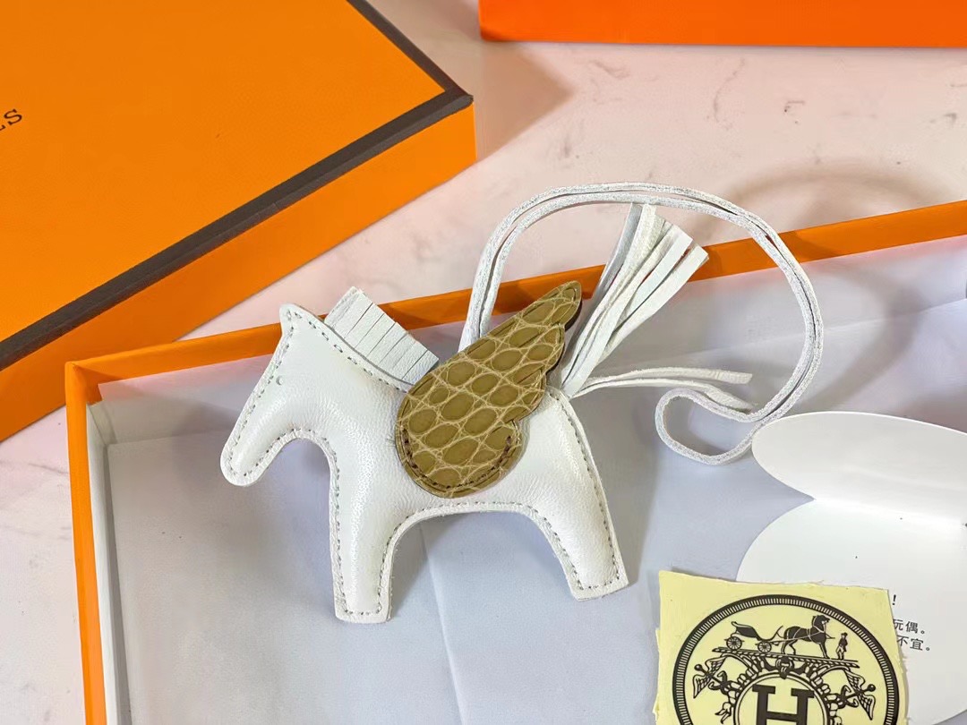 超美品 エルメス 馬 小物 ストラップ