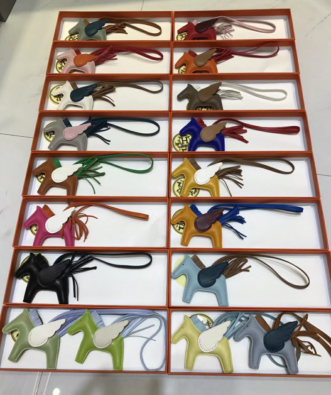 超美品 エルメス 馬 小物 ストラップ