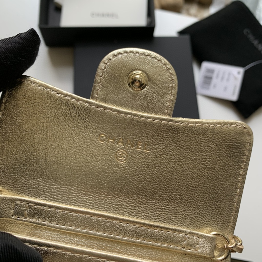 CHANEL シャネル 超美品 MINI チェーンショルダーバッグ 2202