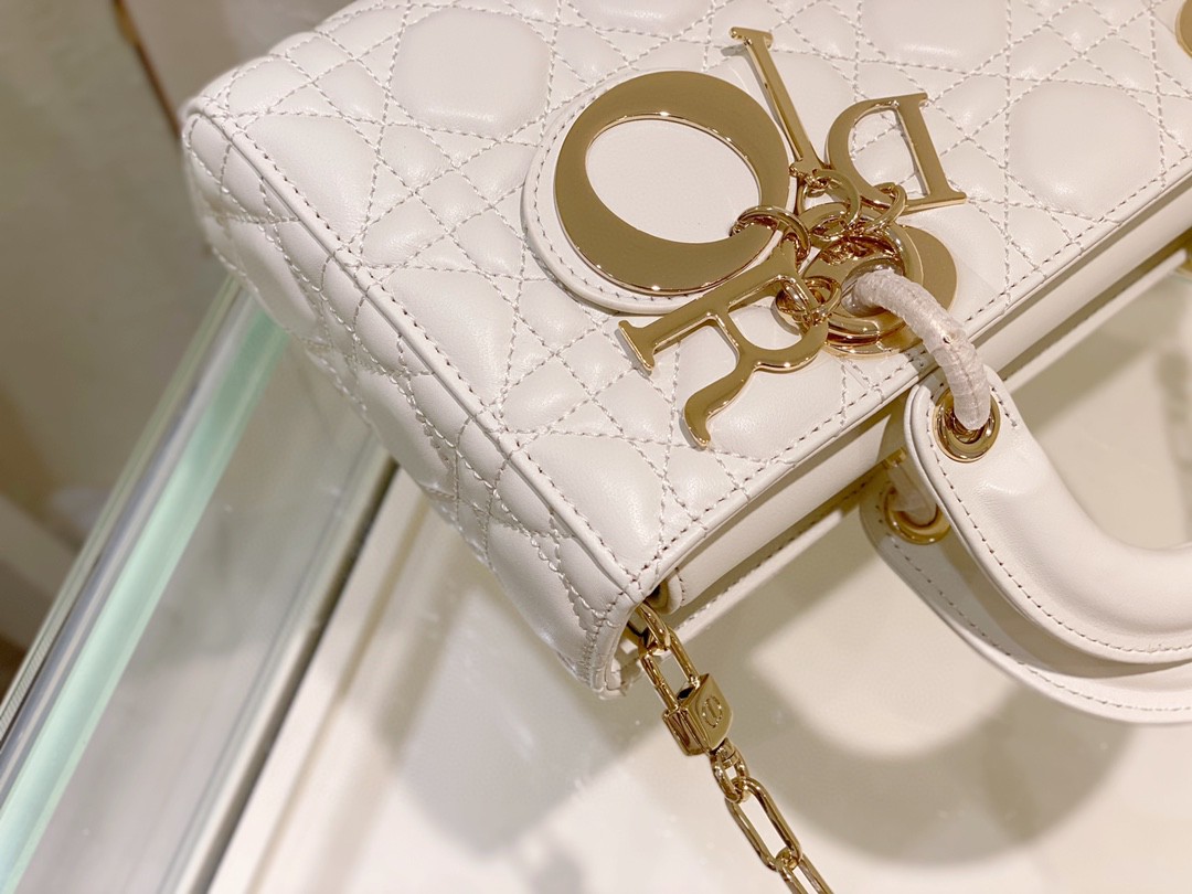 DIOR クリスチャンディオール Lady D-Joy 2WAYハンドバッグ
