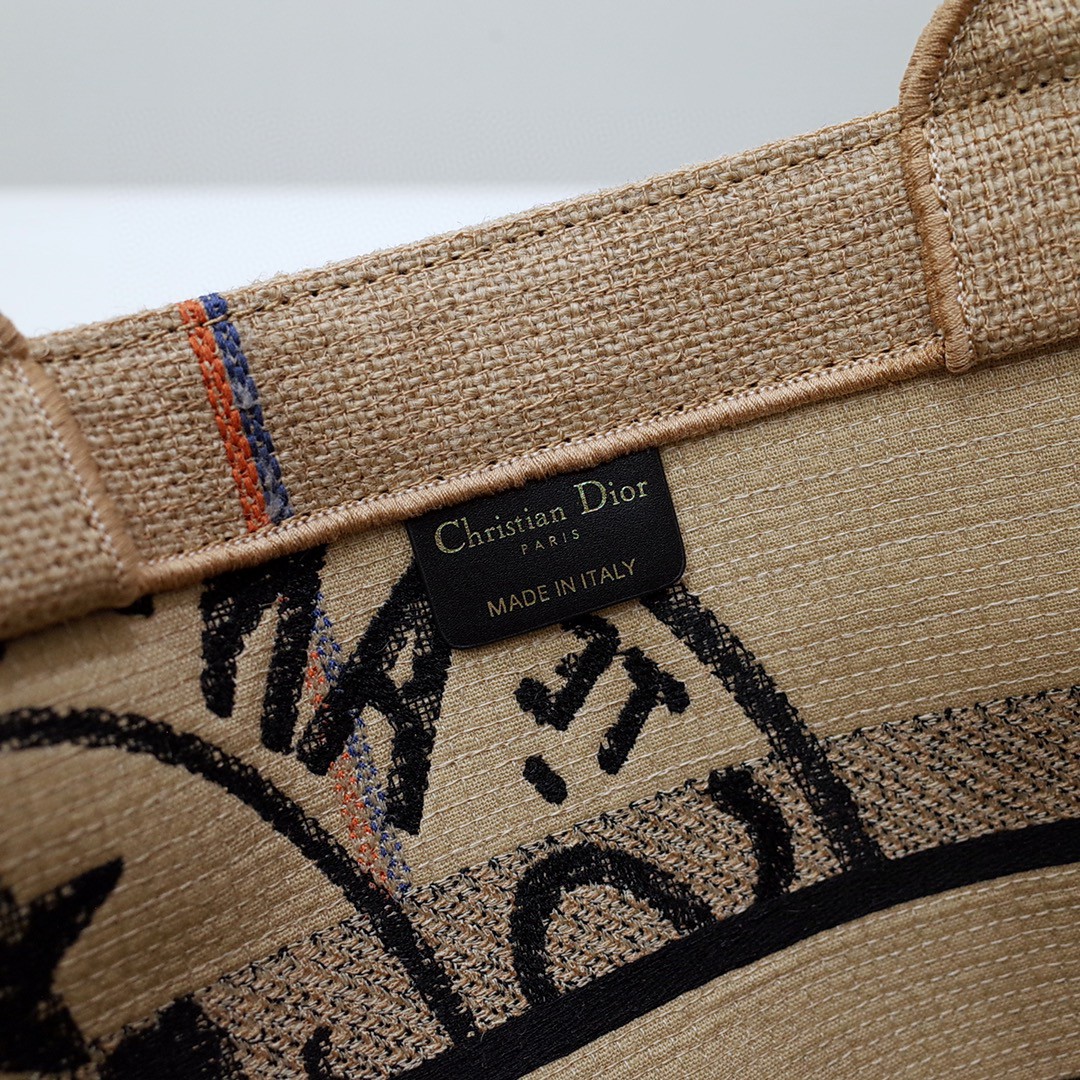Super品クリスチャンディオール 36.5 Book Tote ハンドバッグ 2205