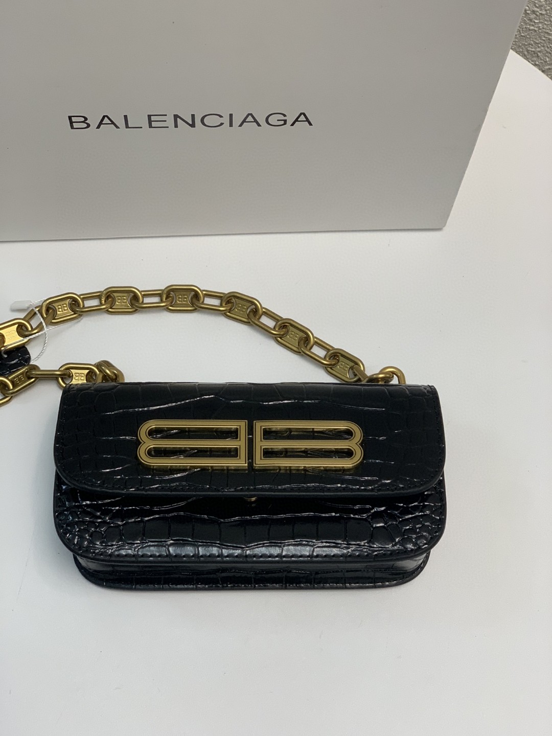 BA1ENCIAGA バレンシアガ 新作 MINI チェーンショルダーバッグ 2203
