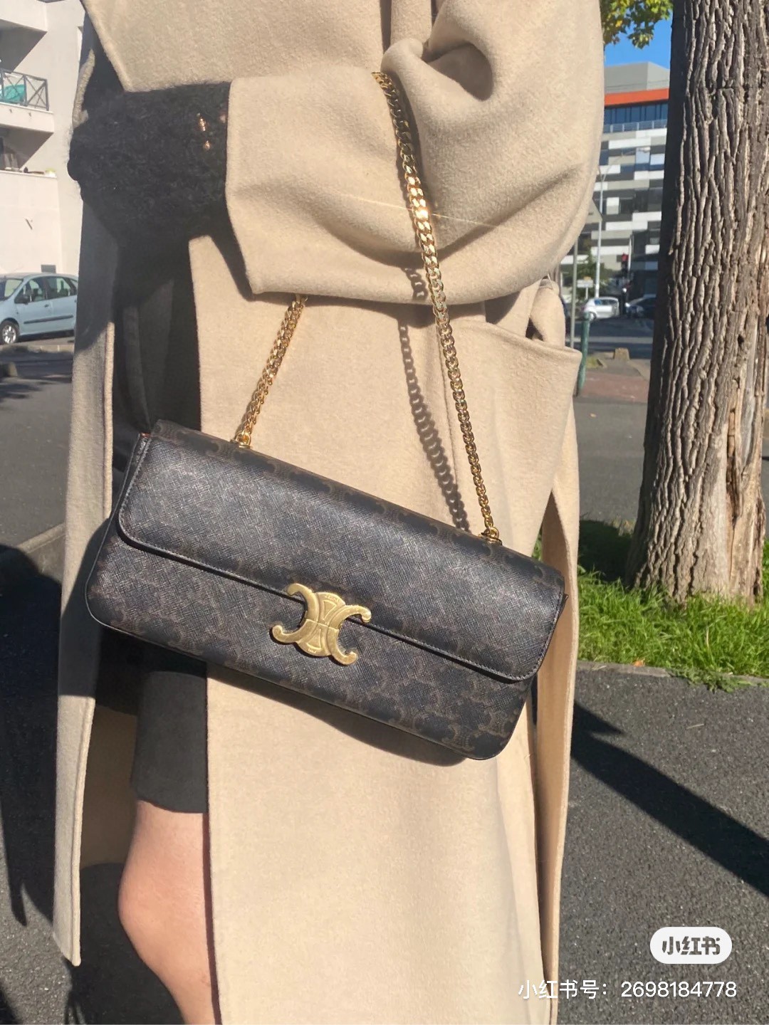 セリーヌ CELINE 超美品 ワンショルダーハンドバッグ 2203C