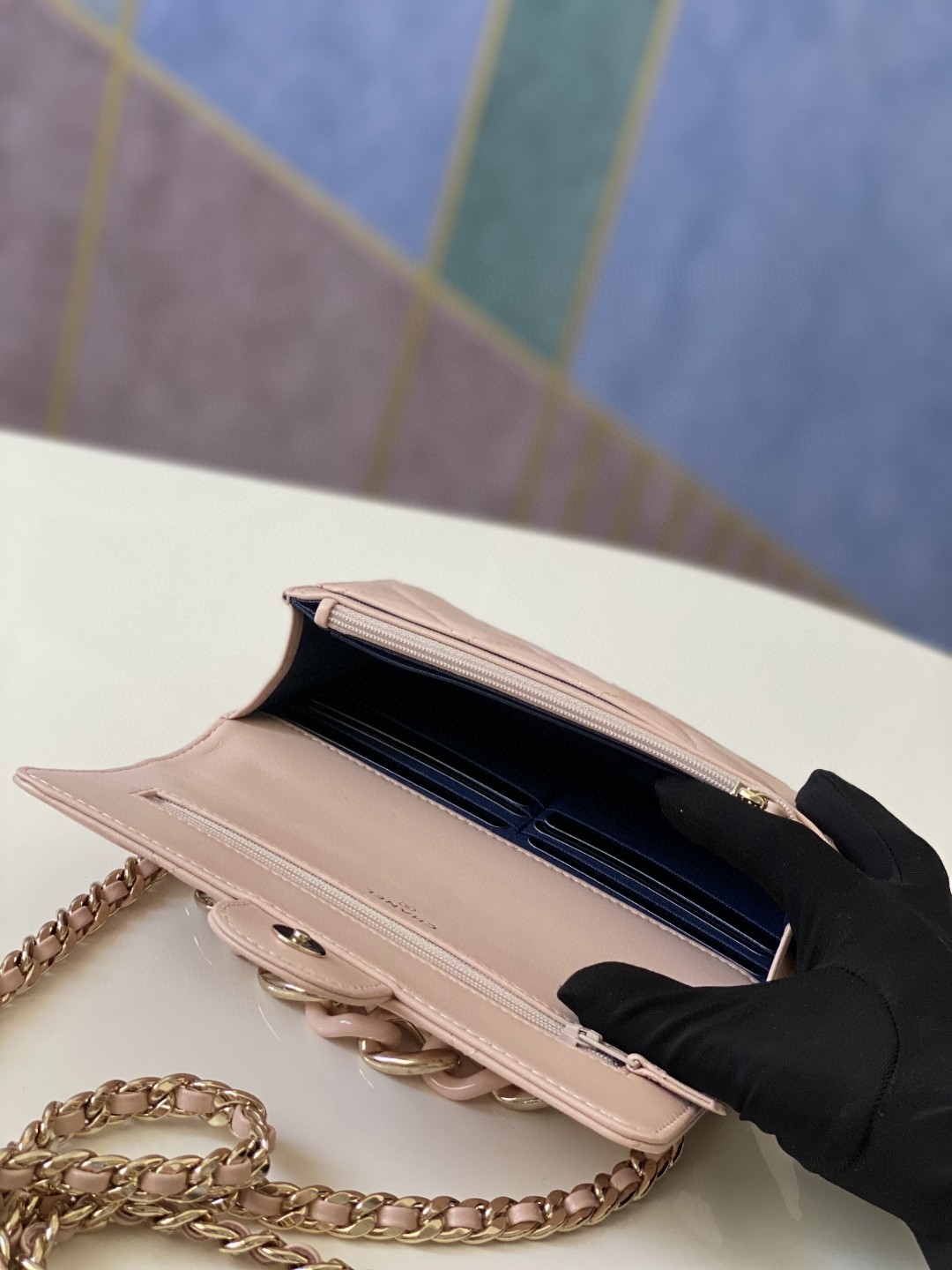 CHANEL シャネル 超美品 MINI チェーンショルダーバッグ