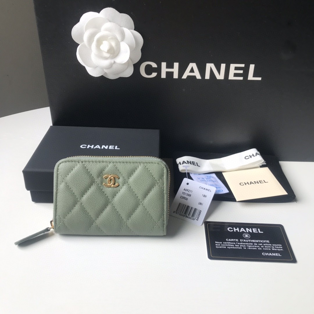 CHANEL シャネル 2022新作 コインケース 小銭入れ 2202