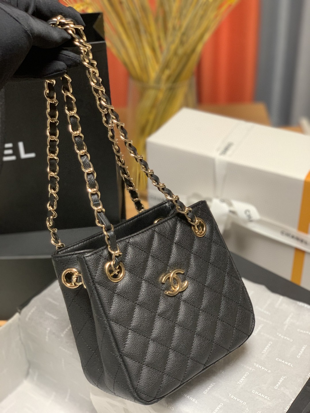CHANEL シャネル 高品質 セミショルダー ハンドバッグ 2203