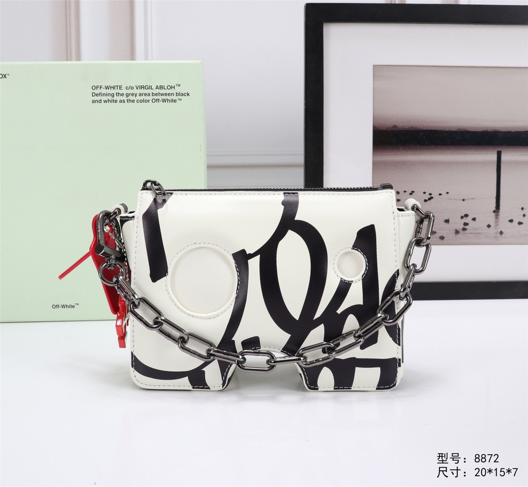 OFF-WHITE オフホワイト 超美品 ワンショルダーハンドバッグ 2203