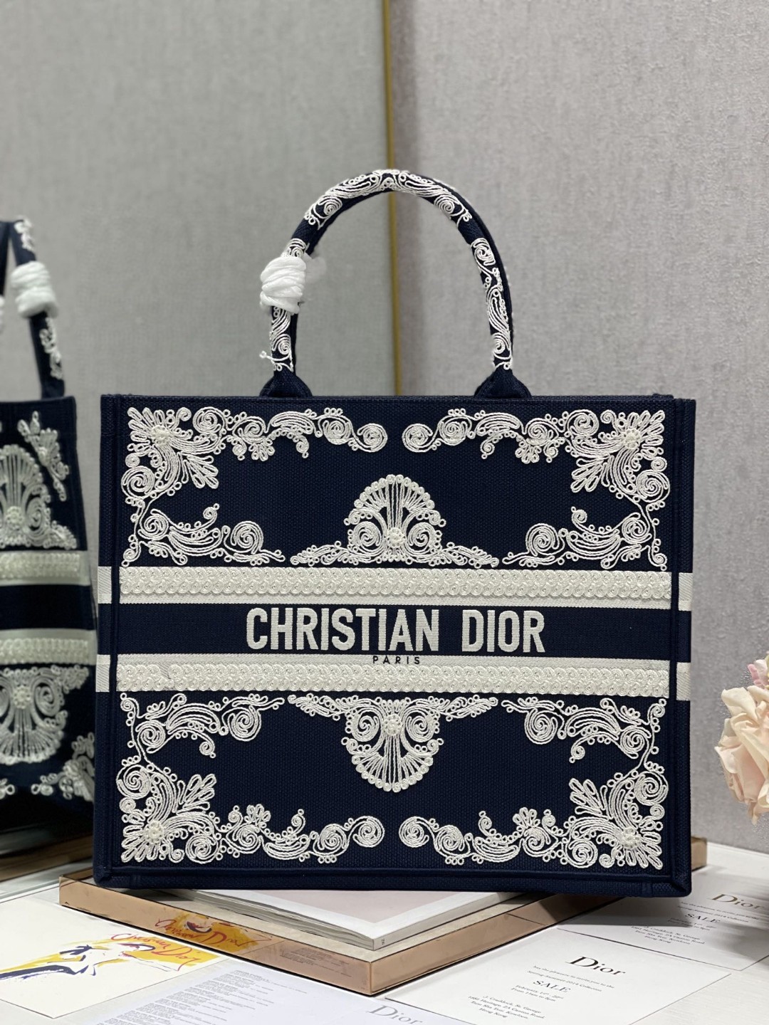 クリスチャンディオール 超美品 41cm Tote ショッピングバッグ