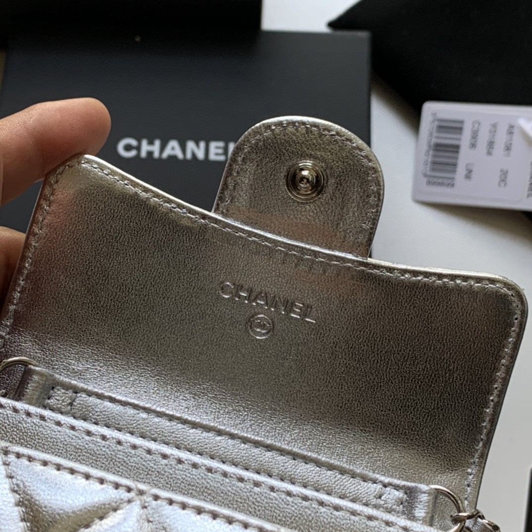 CHANEL シャネル 超美品 MINI チェーンショルダーバッグ 2202