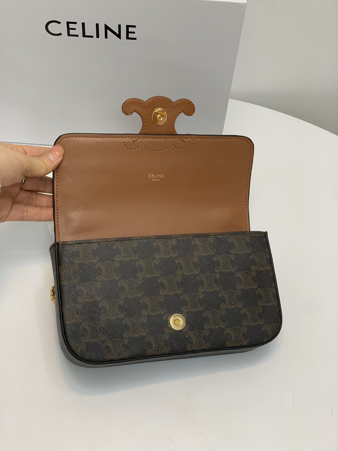 セリーヌ CELINE 2022新品 20 チェーンショルダーバッグ