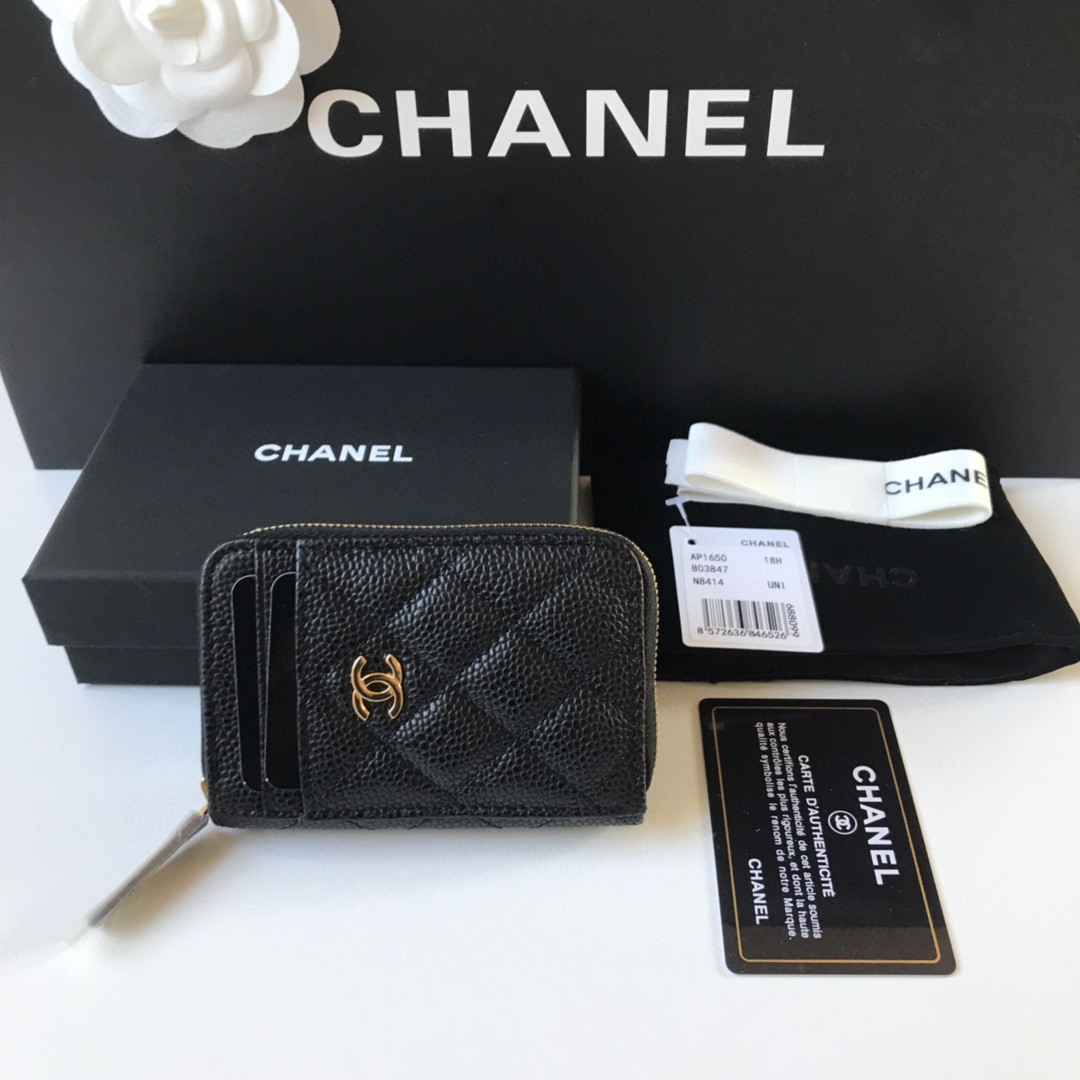 CHANEL シャネル 2022新作 コインケース 小銭入れ 2202